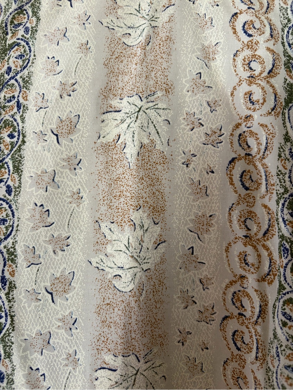 Beige Floral Button-Front Shirt - Picture 5 of 6
